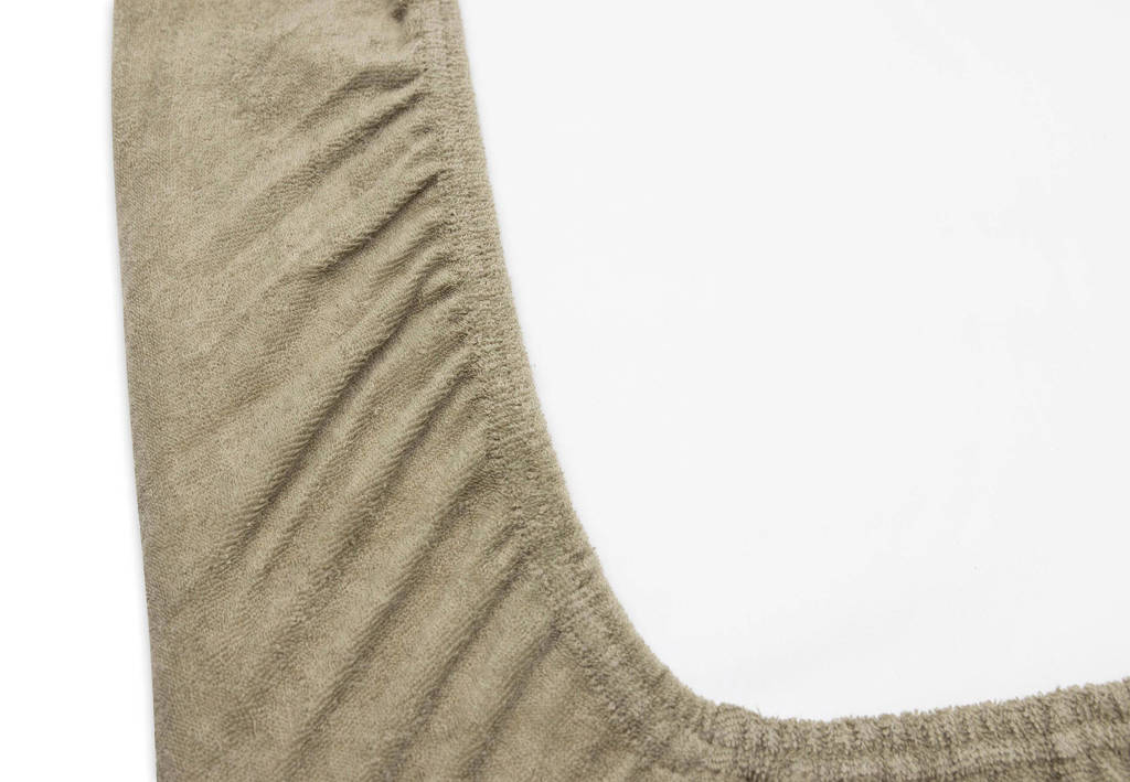 aankleedkussenhoes Badstof 50x70cm - Olive Green