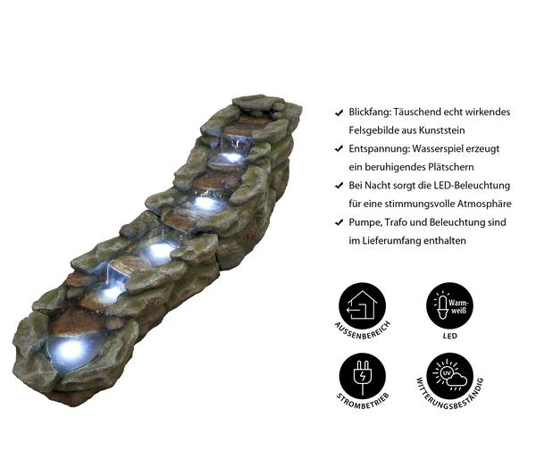 Ubbink Polyresin-Gartenbrunnen Acqua Arte