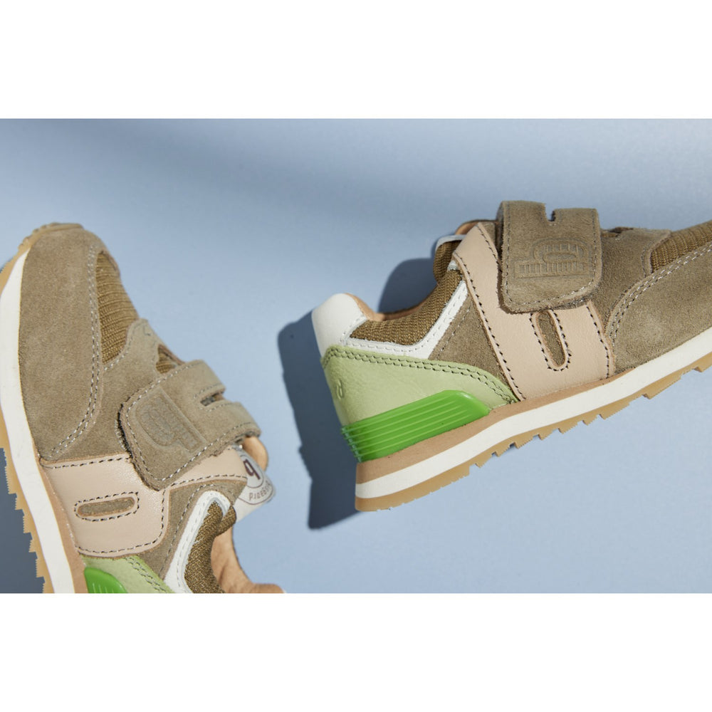 Køb Bisgaard Khaki Winston Velcro Sko