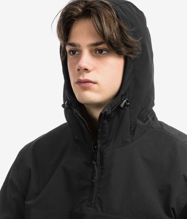 Carhartt WIP Windbreaker Pullover Supplex Jacke (black white)