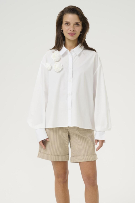 Kaffe witte dames blouse