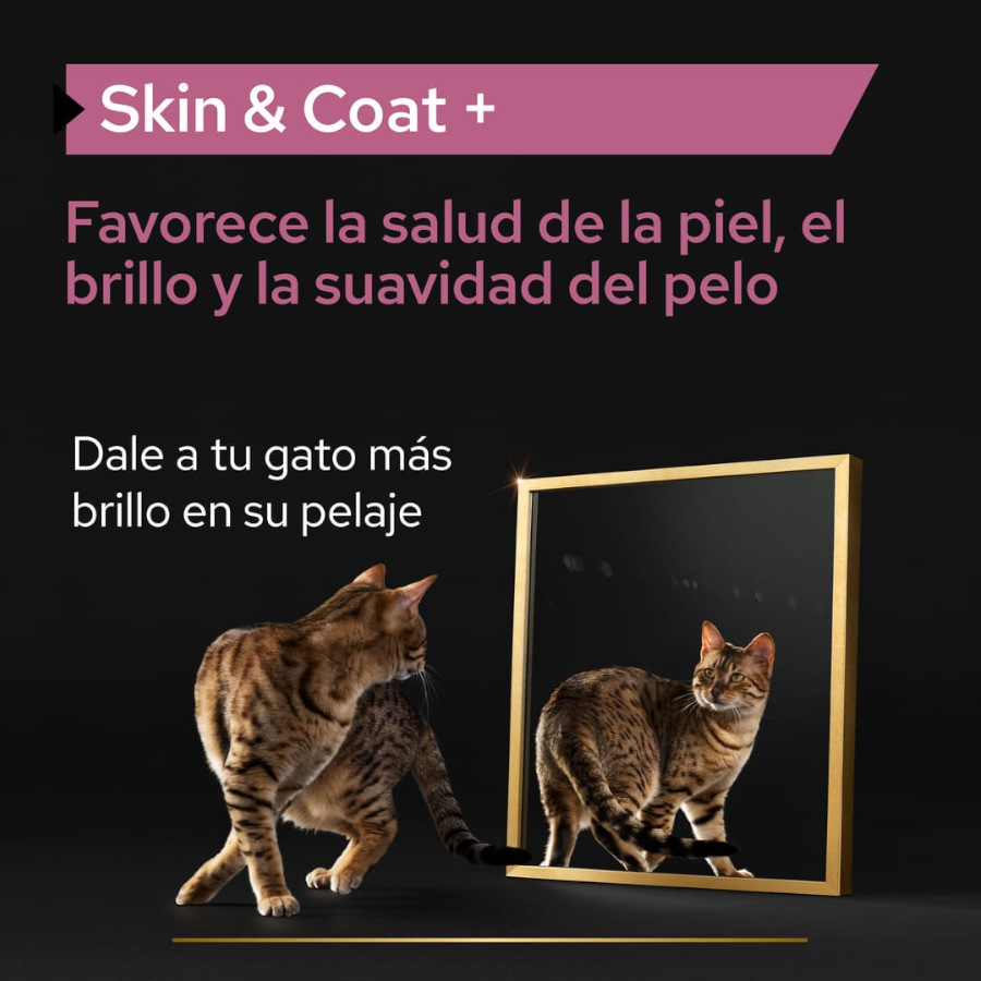 Pro Plan Pele e Pelagem + Óleo de Salmão Norueguês para Gatos