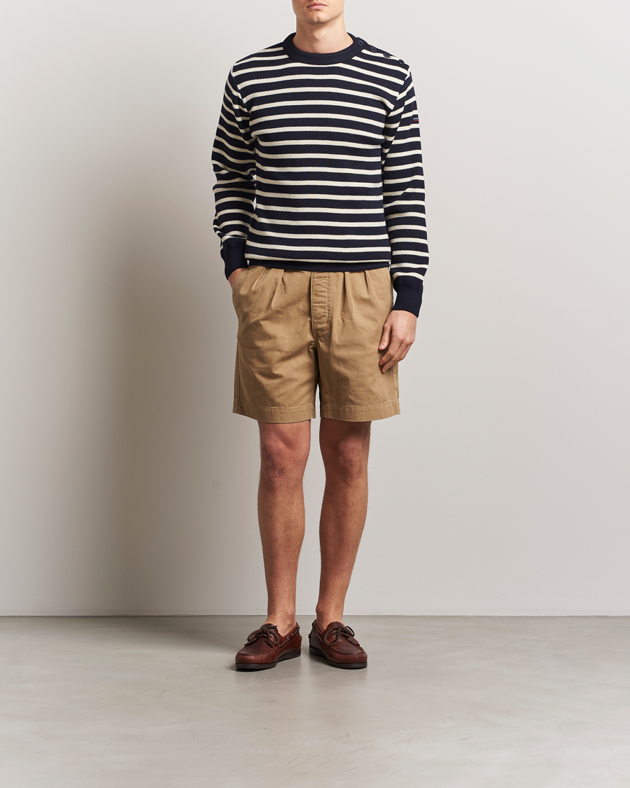 Armor-lux Fouesnant Classic Sweater Rich Navy/Nature