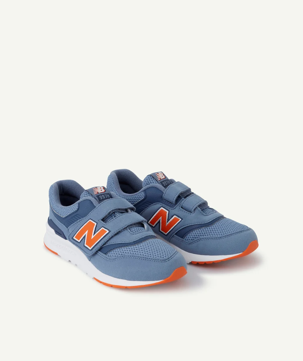NEW BALANCEBASKETS 997H BLEUES ET DÉTAILS ORANGE