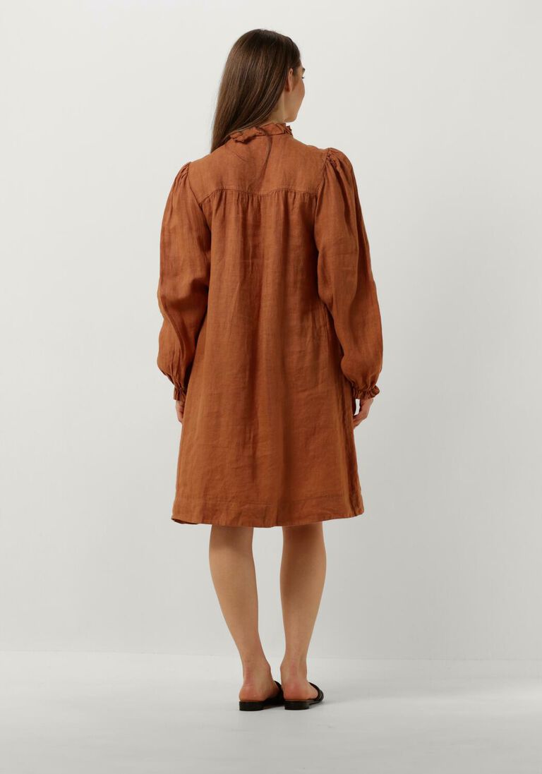BELLAMY bruine bellamy mini jurk kate
