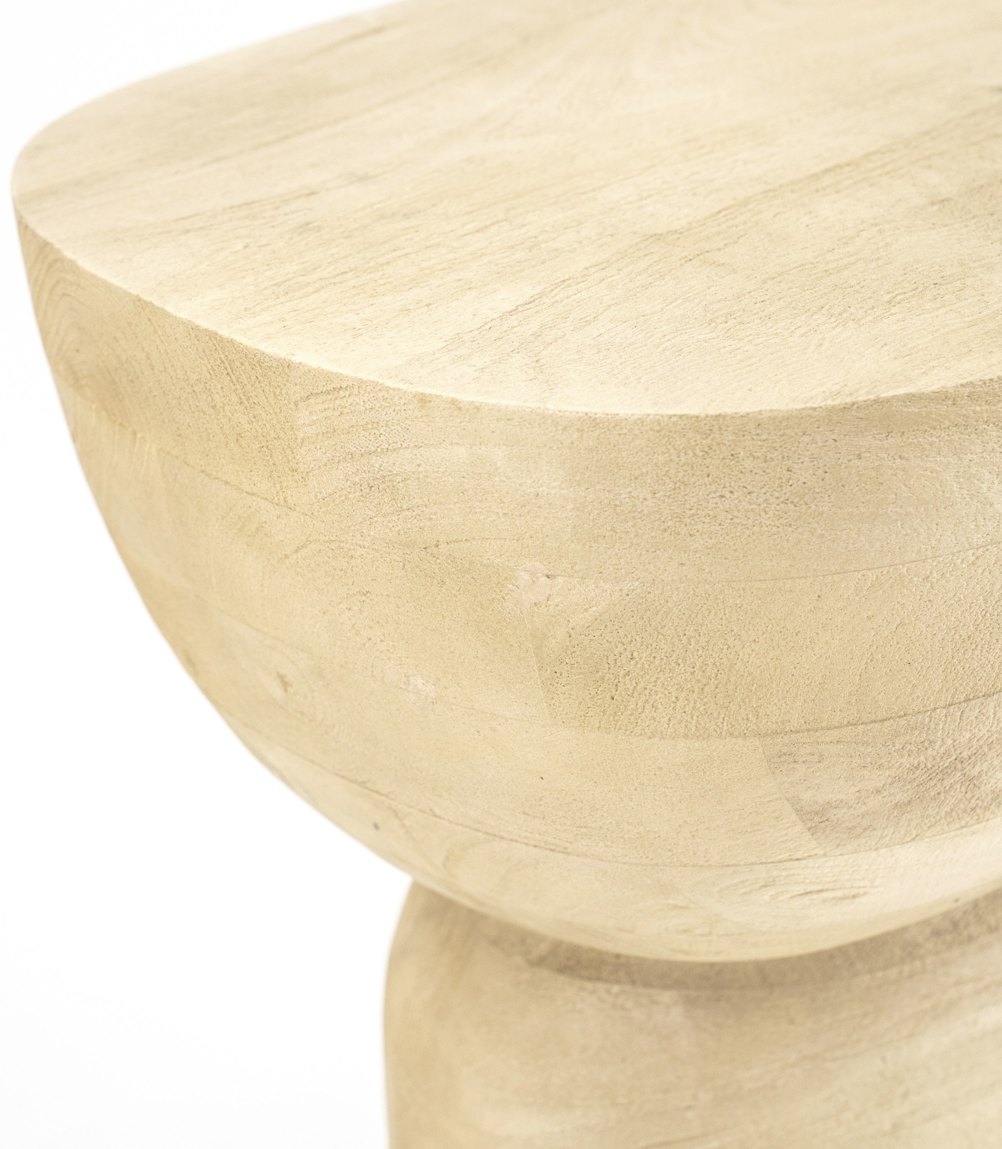 Bijzettafel - natural | 230283 Cobble B37 x D30 x H35 cm