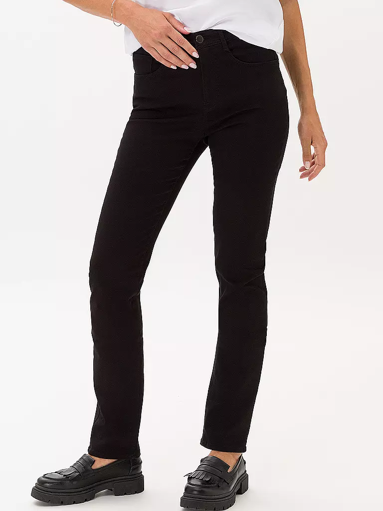BRAX Jeans Straight Fit MARY  schwarz