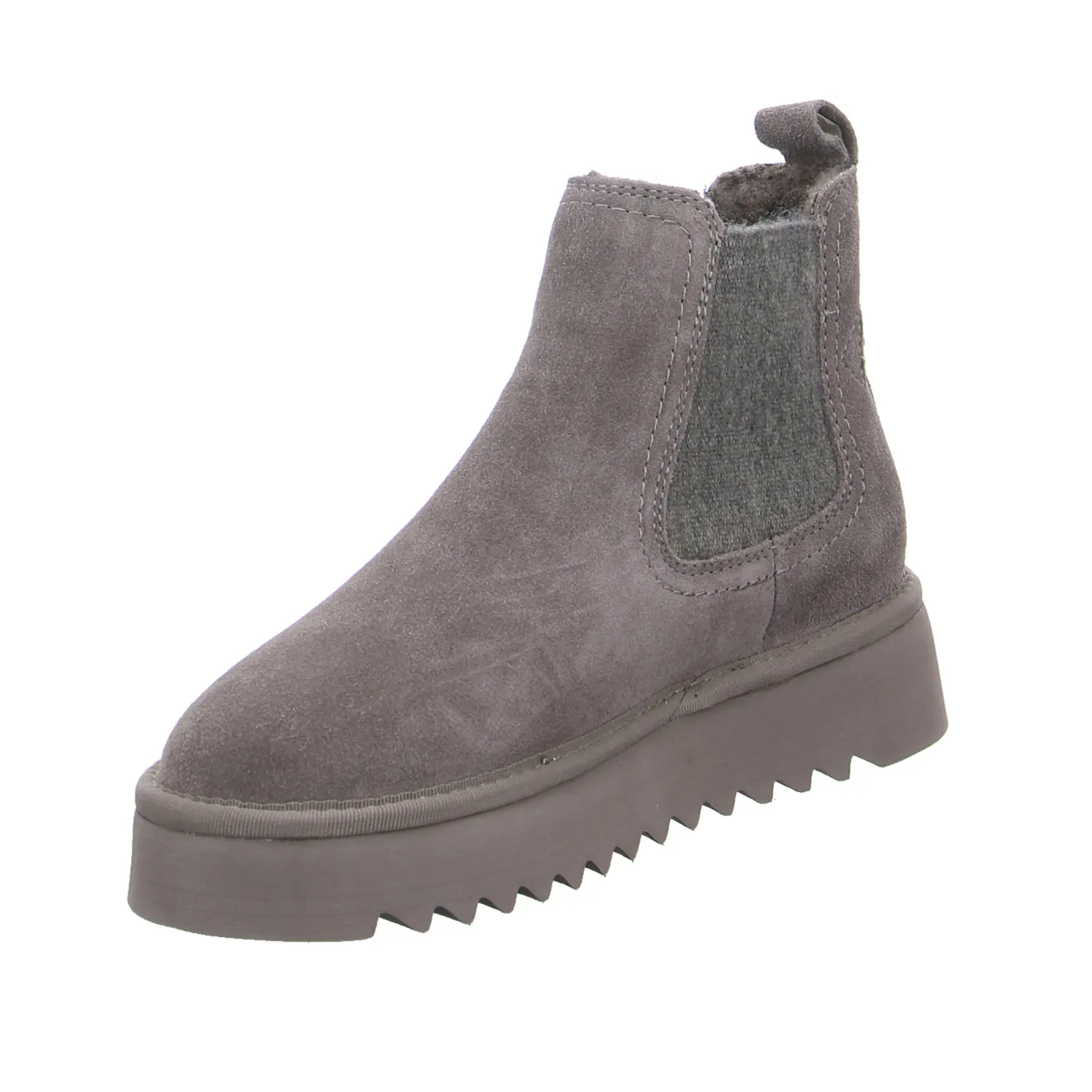 TAMARIS Boot Taupe Leder
