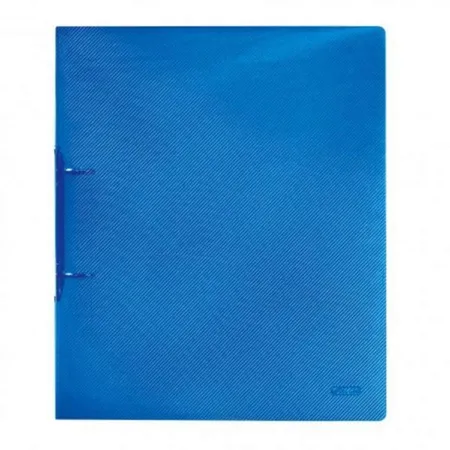 Herlitz Ringbuch A4 PP 2-Bügel, 3cm Rücken, 19mm Füllhöhe, transluzent blau