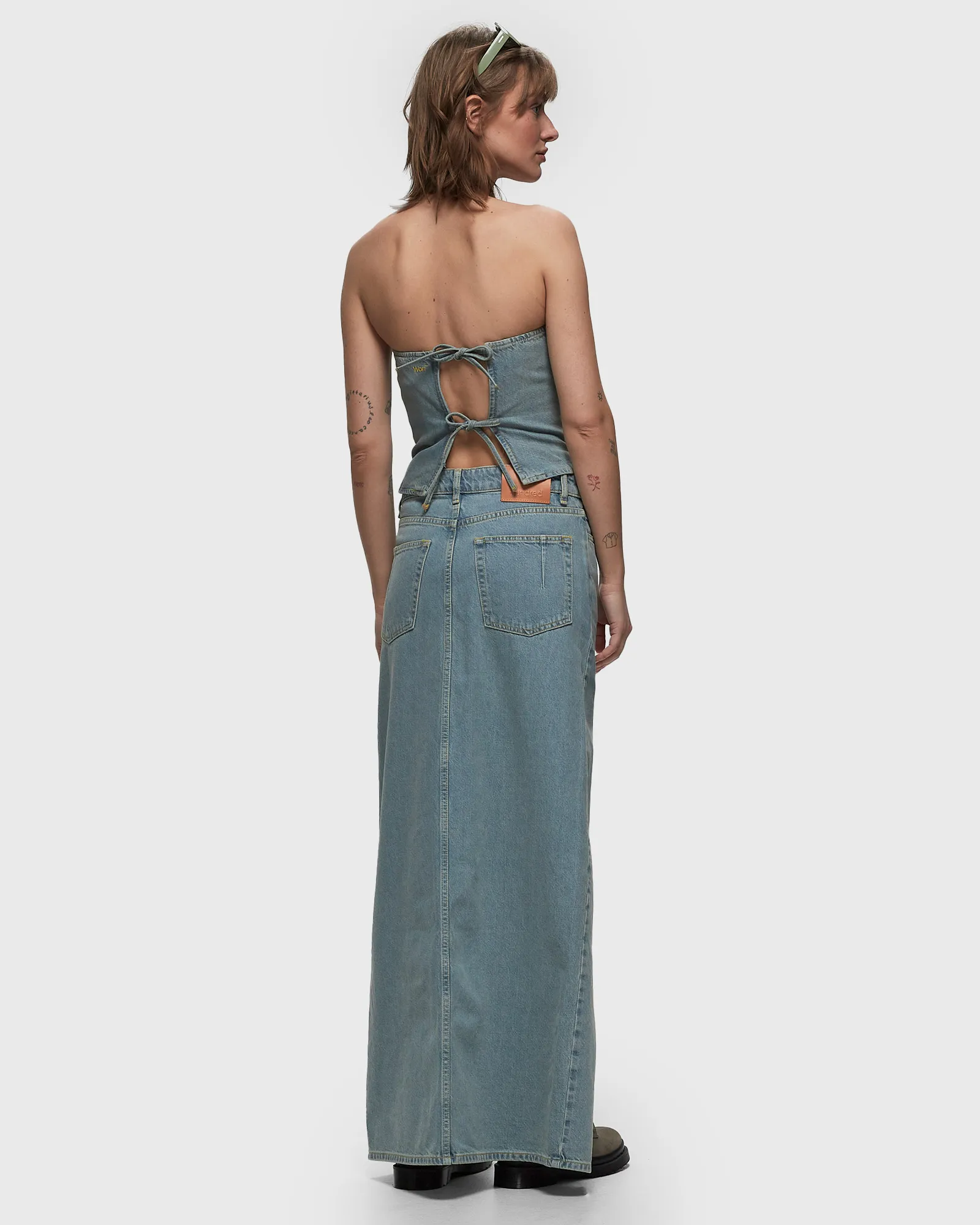 Won Hundred Cynthia Deconstructed Blue 6 Jeans