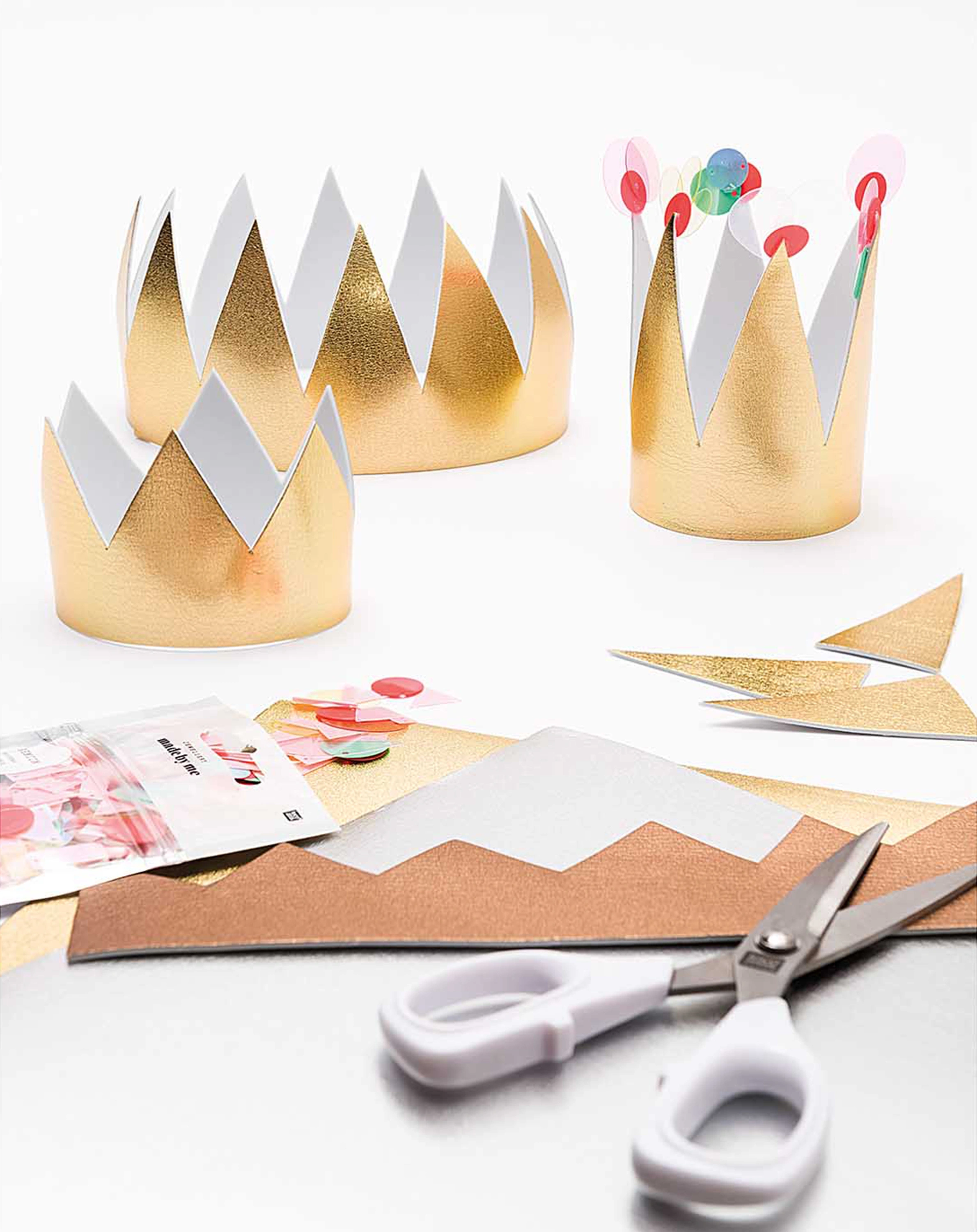 Moosgummiplatten METALLIC GOLD 10er-Pack
