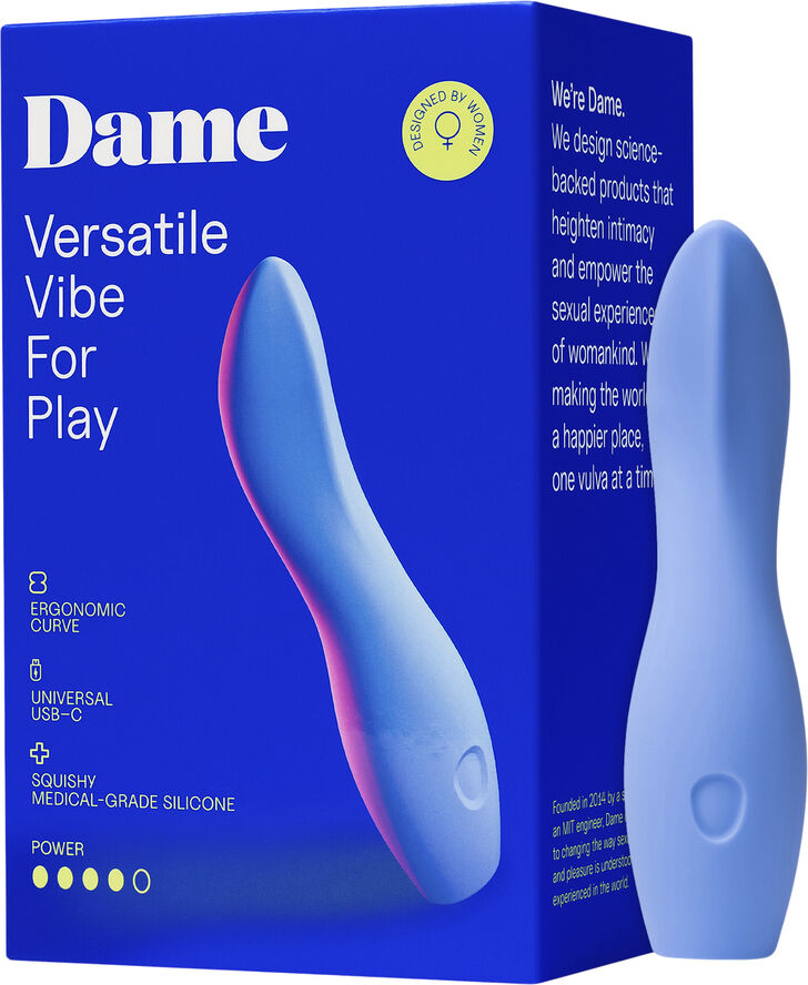 Dame Products Dip 2 Versatile Vibrator Periwinkle Periwinkle