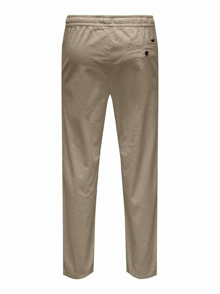 ONLY & SONS<br>Calças de veludo com cordão