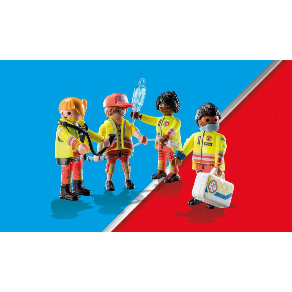 PLAYMOBIL City Life reddingsteam 71244