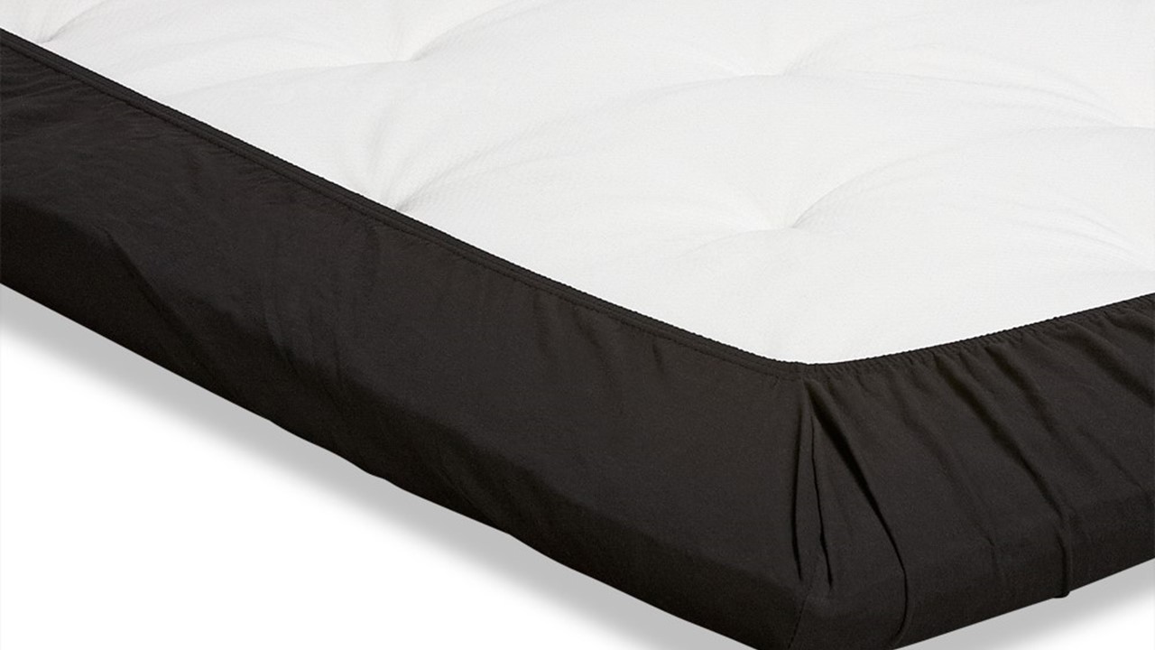 Hoeslaken Beter Bed Select Jersey topper zwart