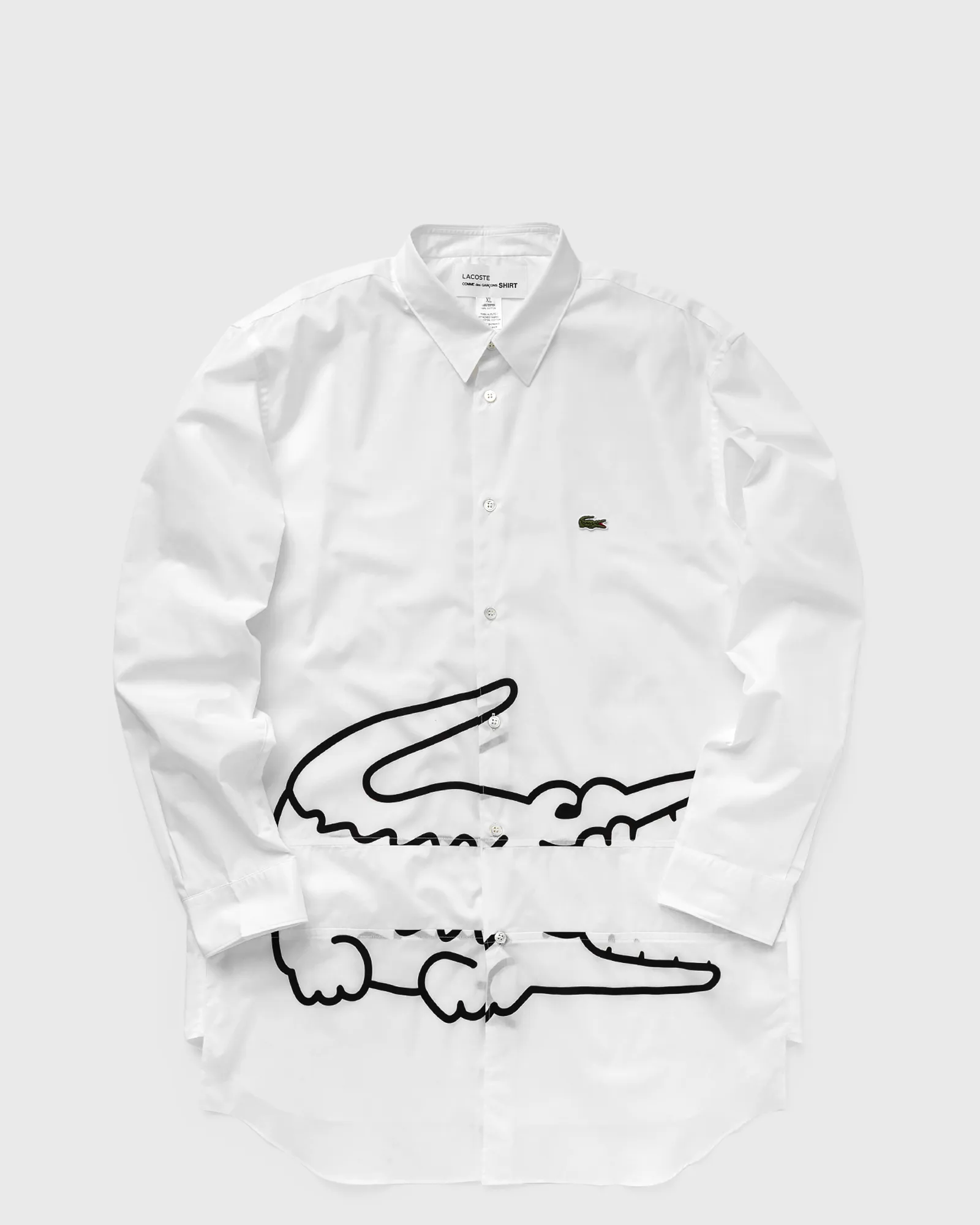 Comme des Garçons Shirt x LACOSTE SHIRT WOVEN