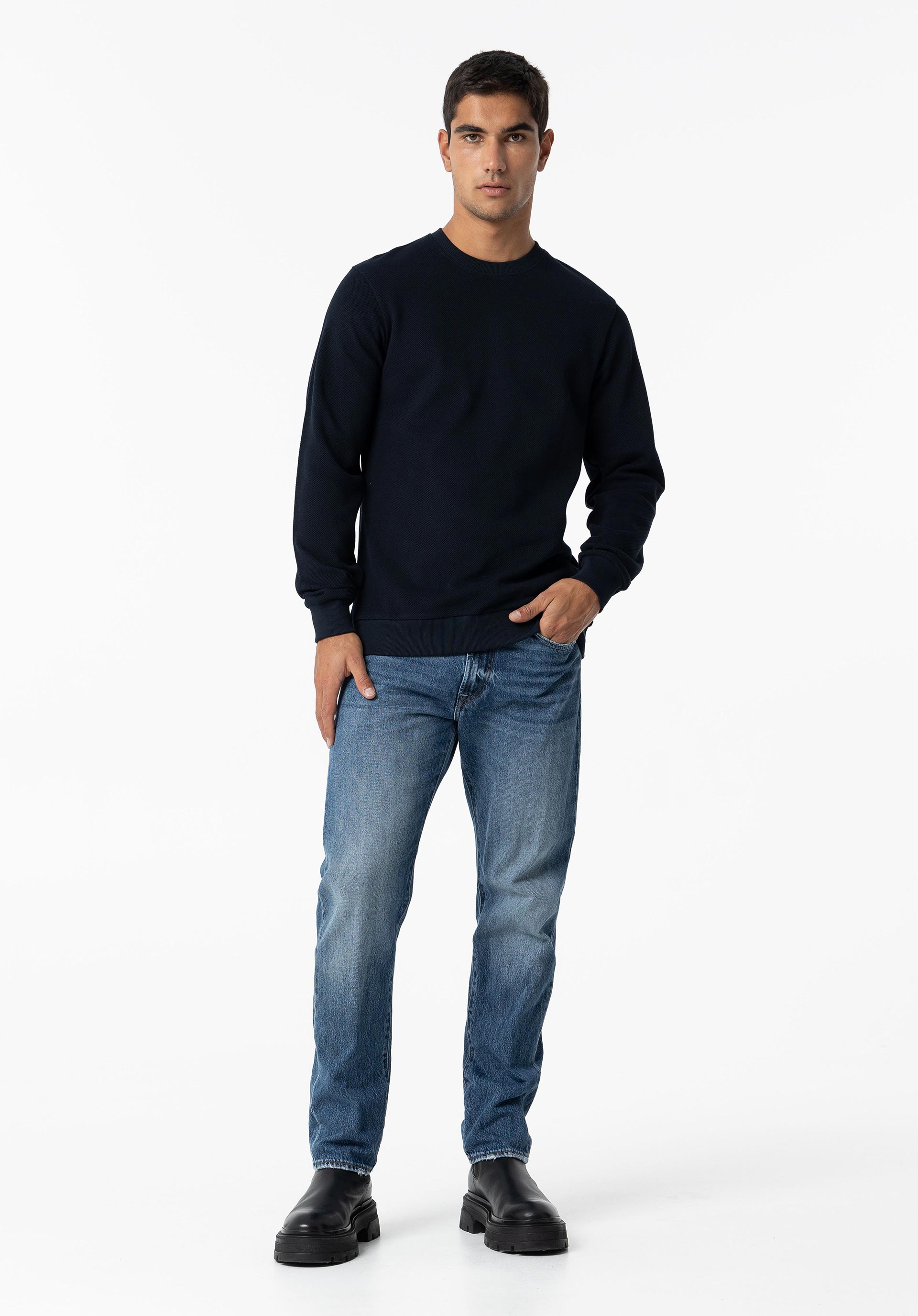 Sweatshirt com Textura