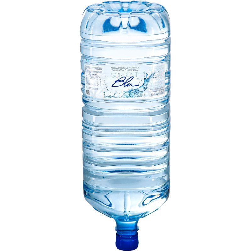 Bonbonne d’eau de source Sorgenti Blu 18 L
