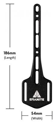 Sangle sur Vis Porte-Bidon Granite Design Portaledge XE Extension Noir