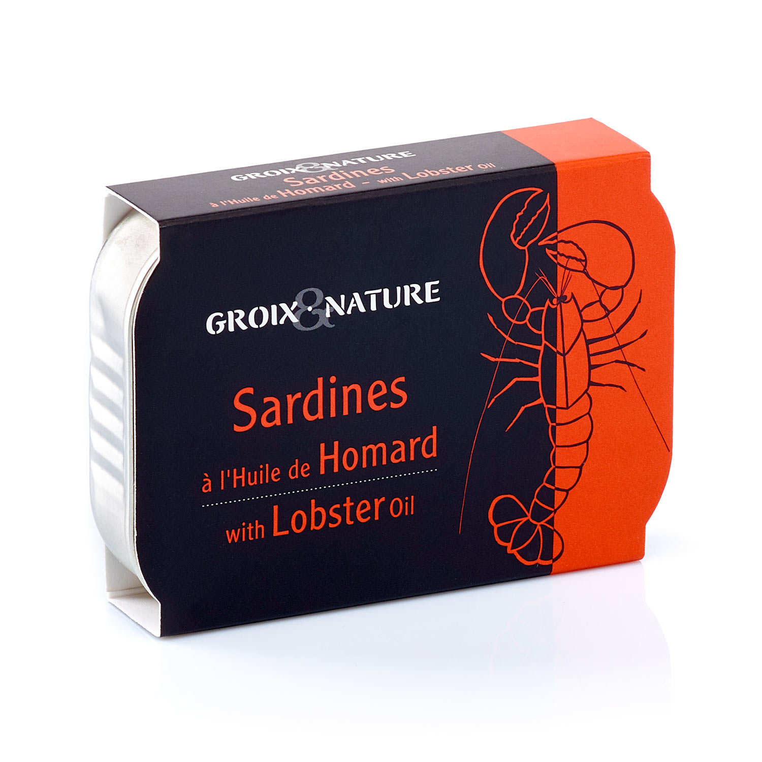 Sardines à l'huile de homard