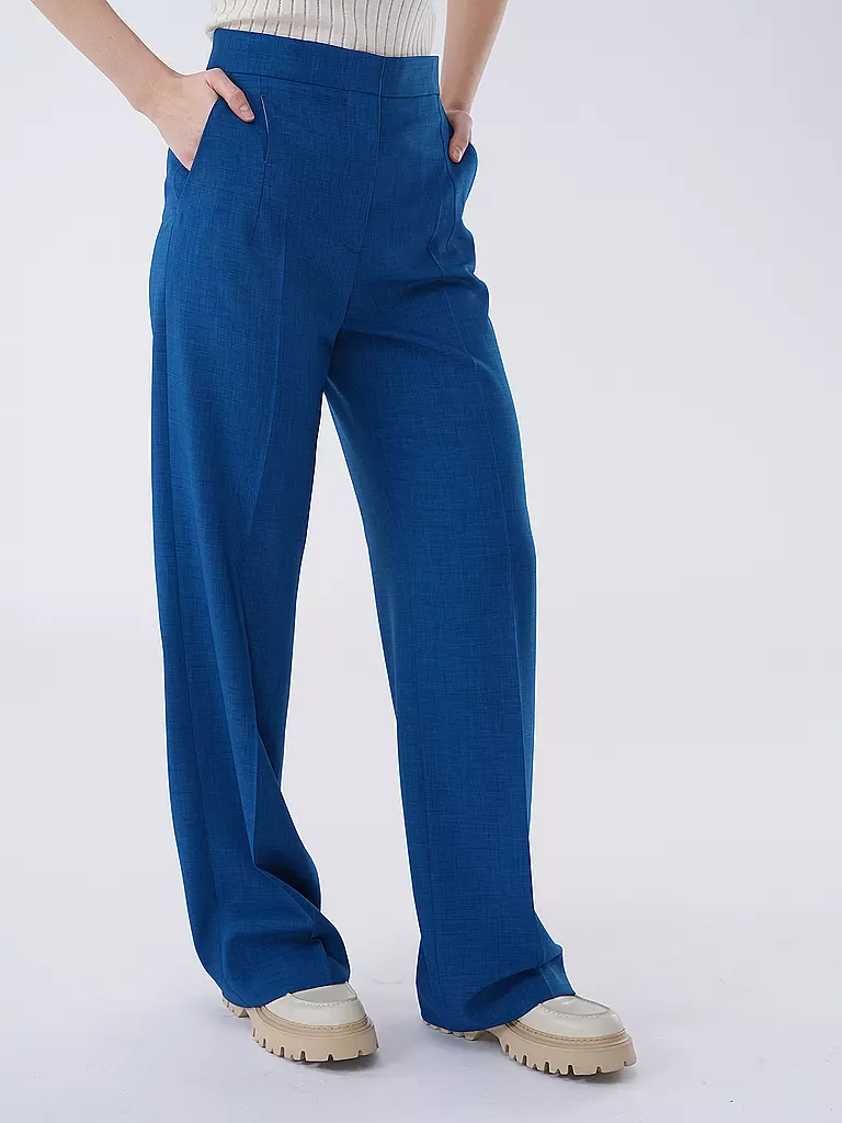TORY BURCH Businesshose dunkelblau