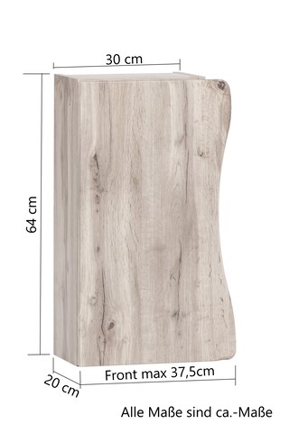 Bad-Hängeschrank ANTWERPEN braun 30cm