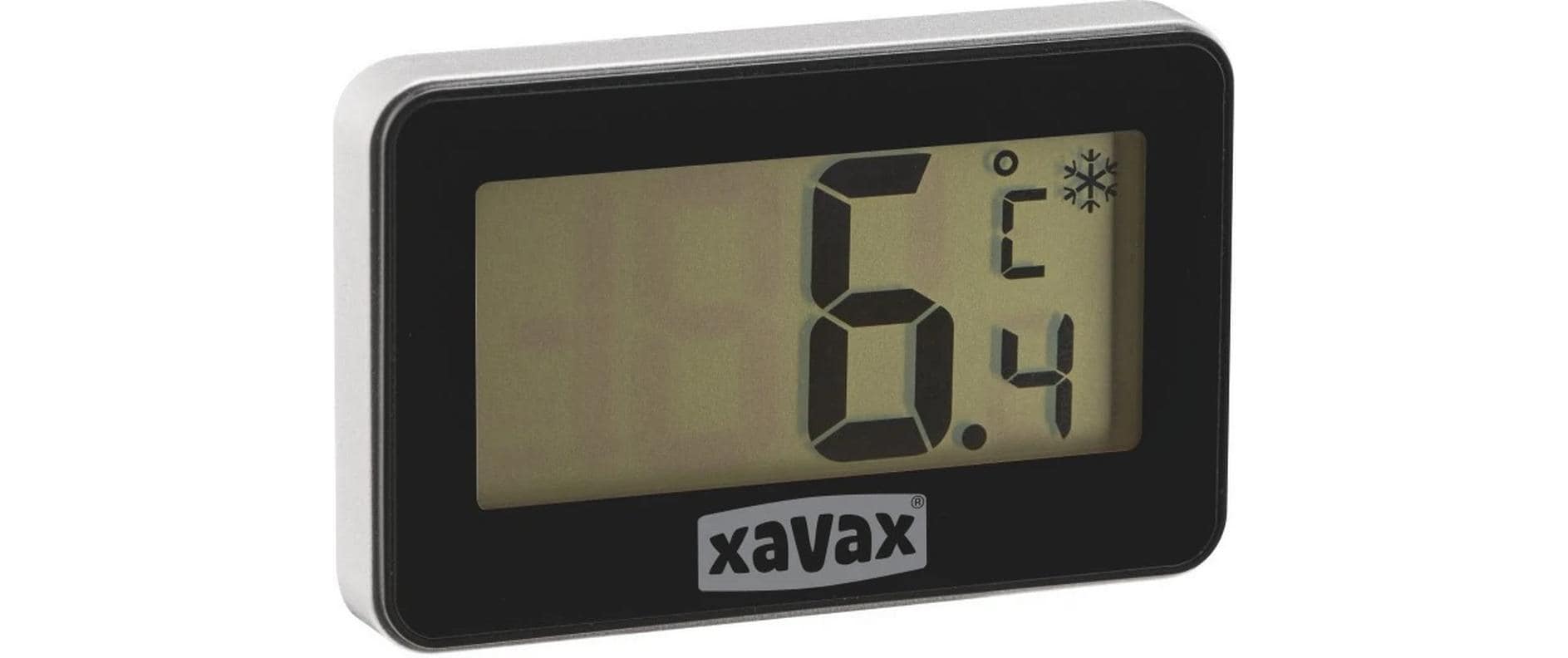 Digitales Thermometer SchwarzGefrierschrank-Thermometer
