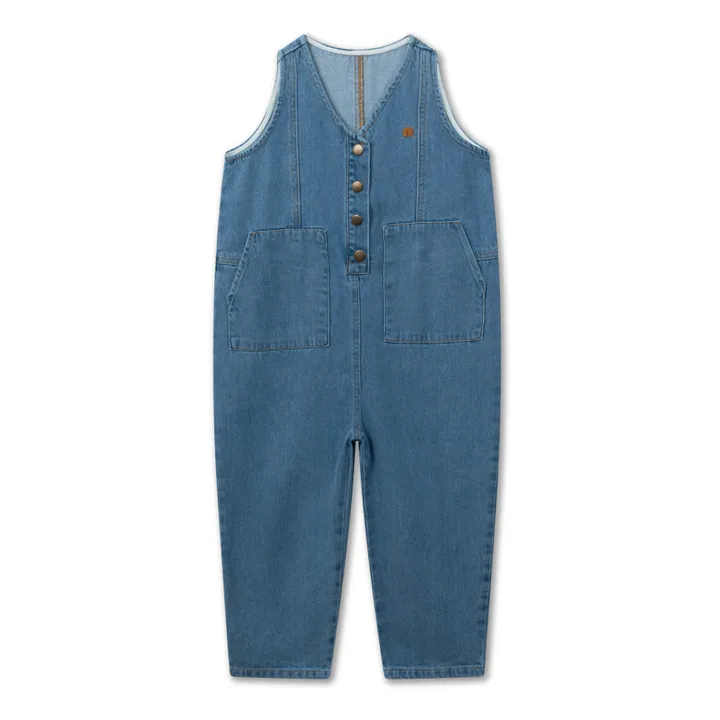 Repose AMS Salopette Denim Bio 90'S | Bleu