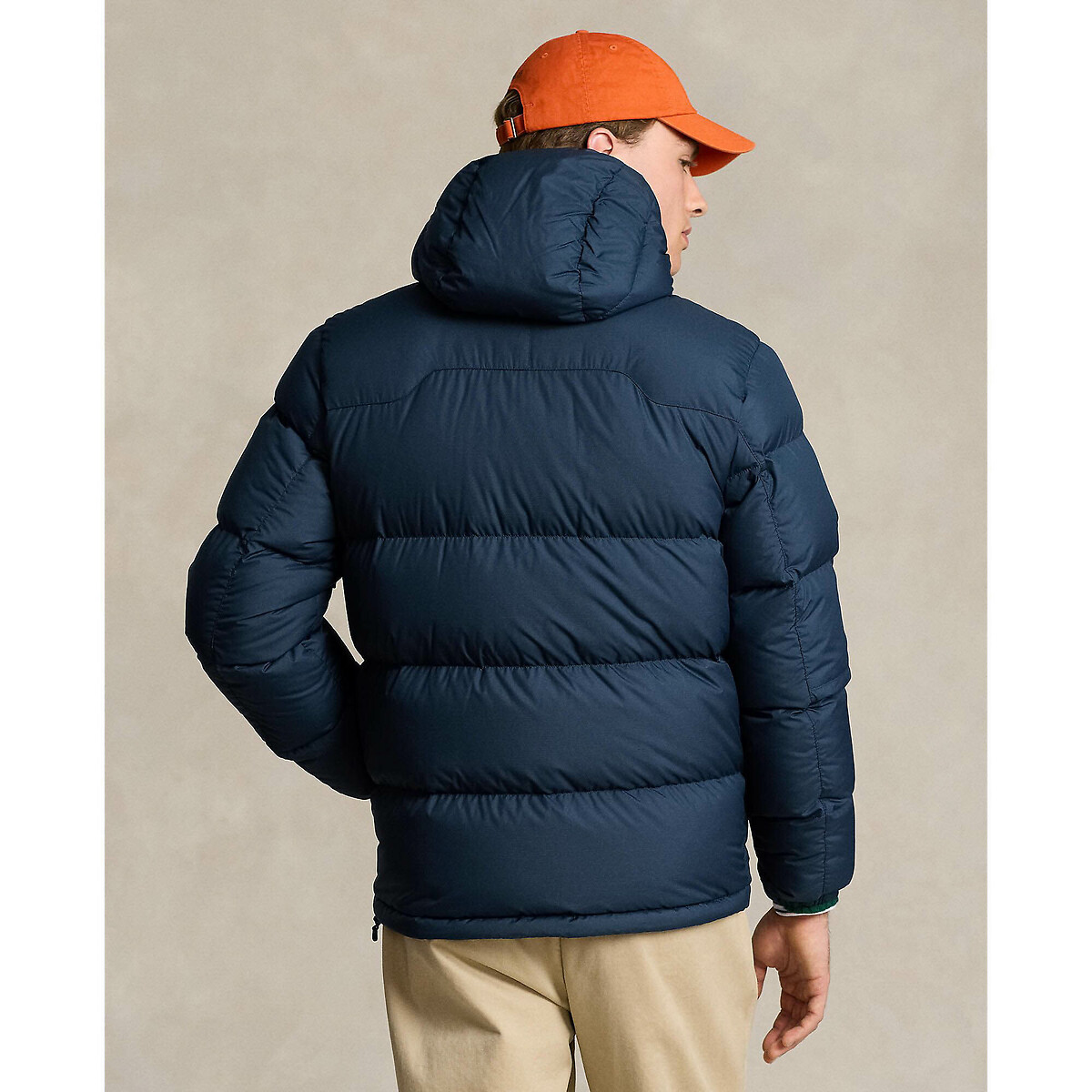 POLO RALPH LAUREN<br>Jaqueta de plumas El Cap com capuz removível
