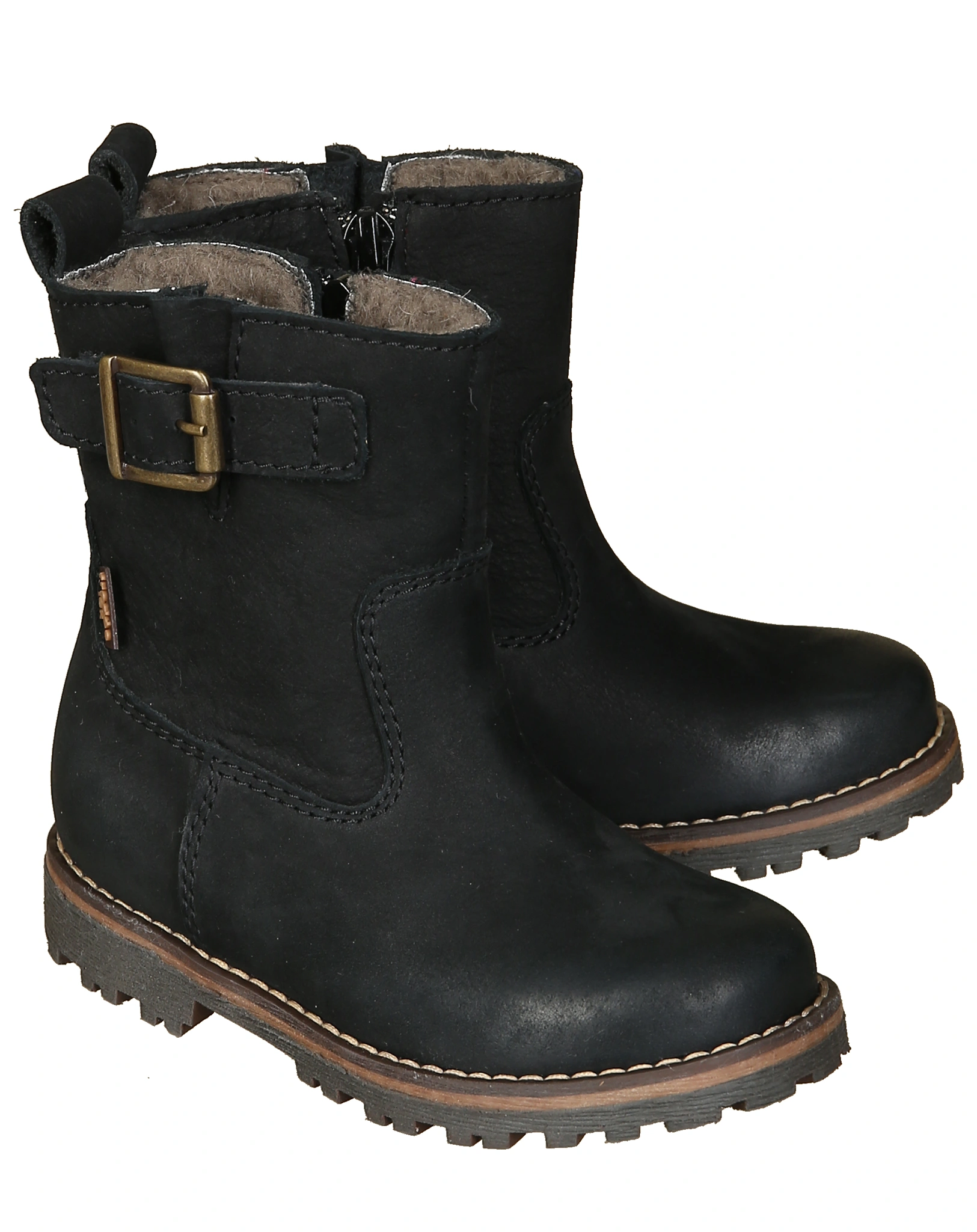 Winterstiefel MAXINE BUCKLE TEX in black