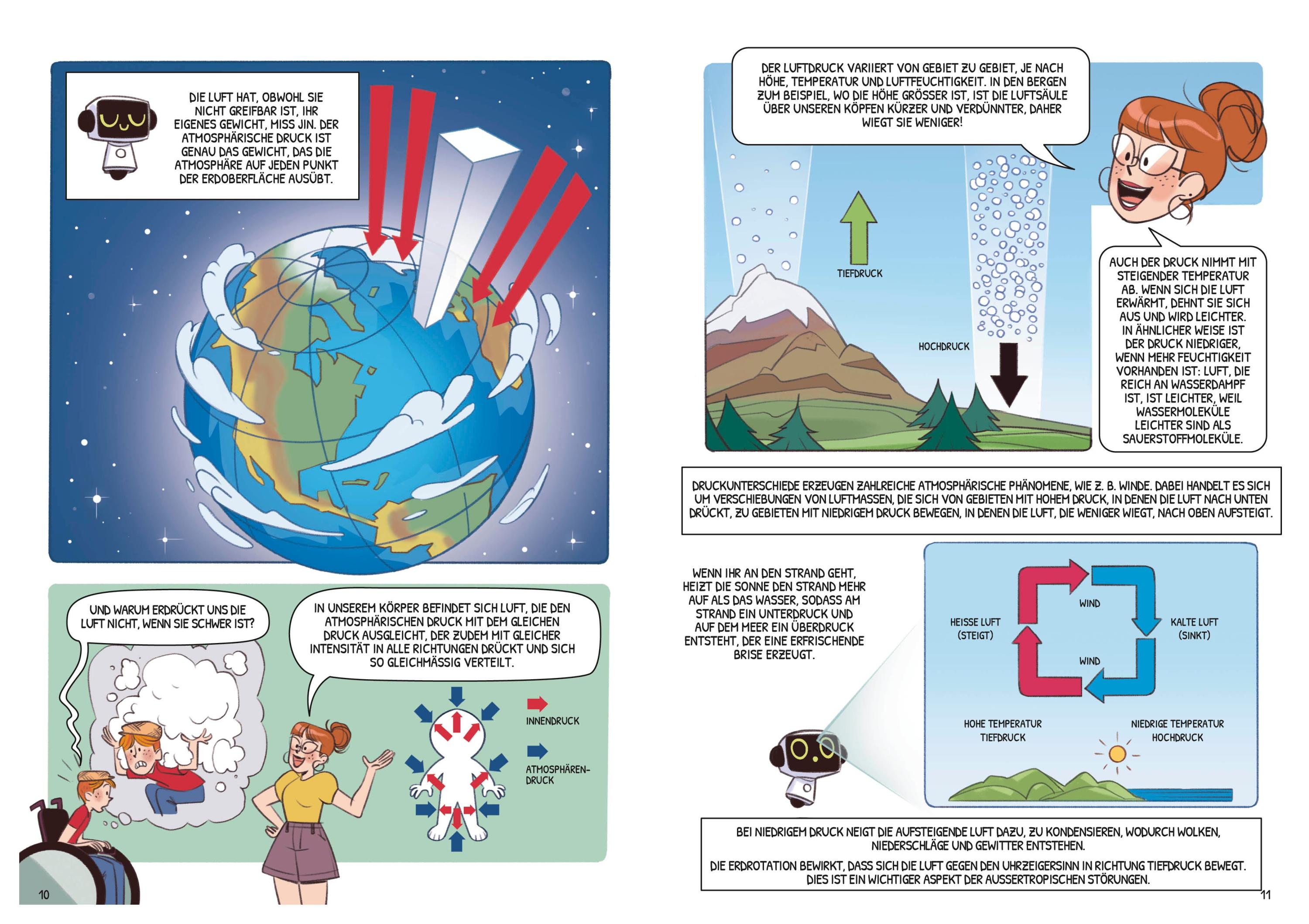 Wildes Wetter. Entdecke die extremsten Phänomene (Kreativ lernen mit Comics)
