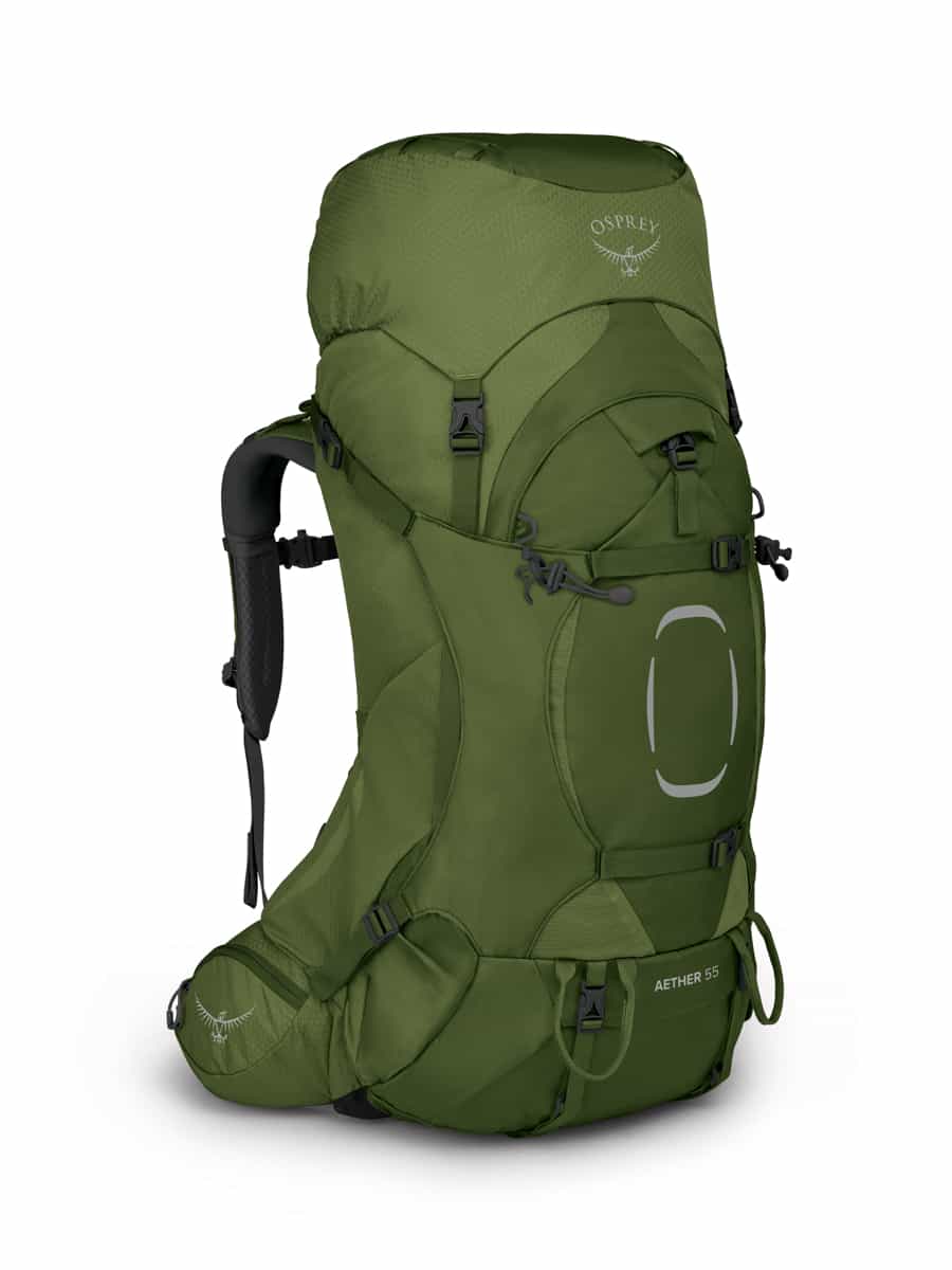 Osprey Men's Aether 55 Garlic Mustard Green