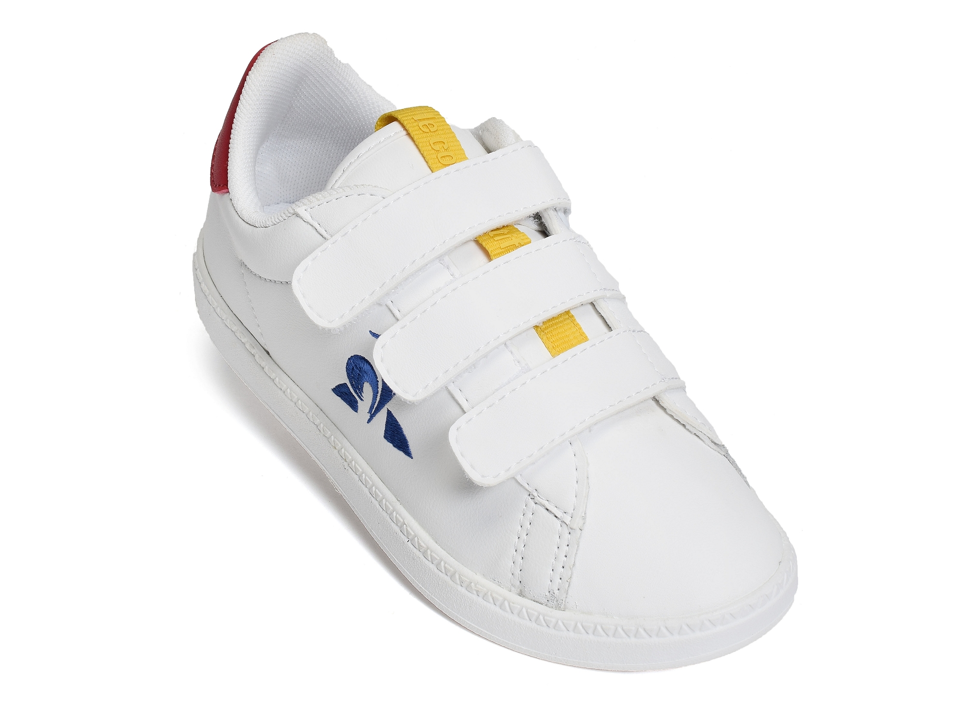 Courtset ps sport blanc rouge