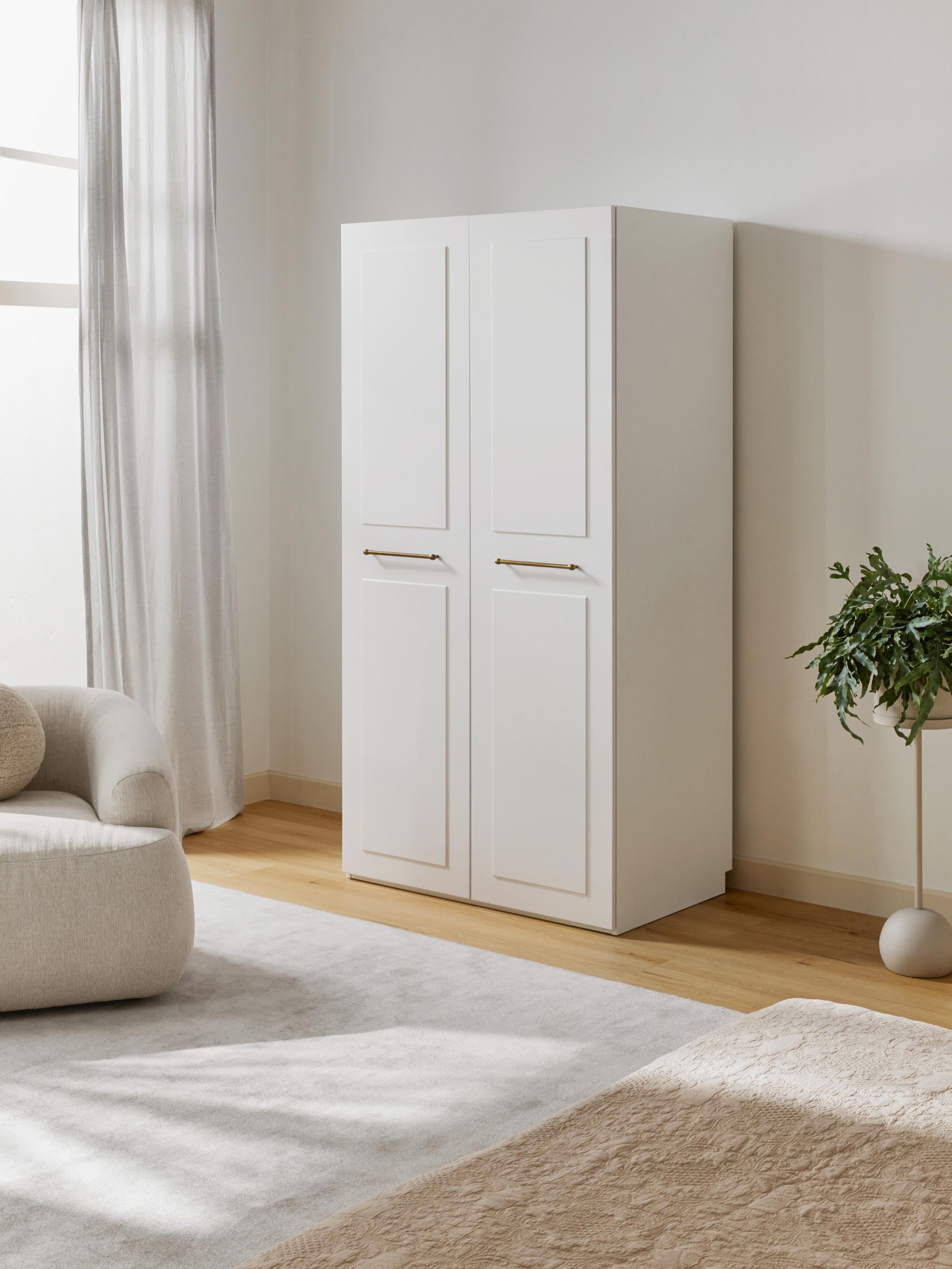 Modulaire draaideurkast Charlotte, 100 cm breed, diverse varianten