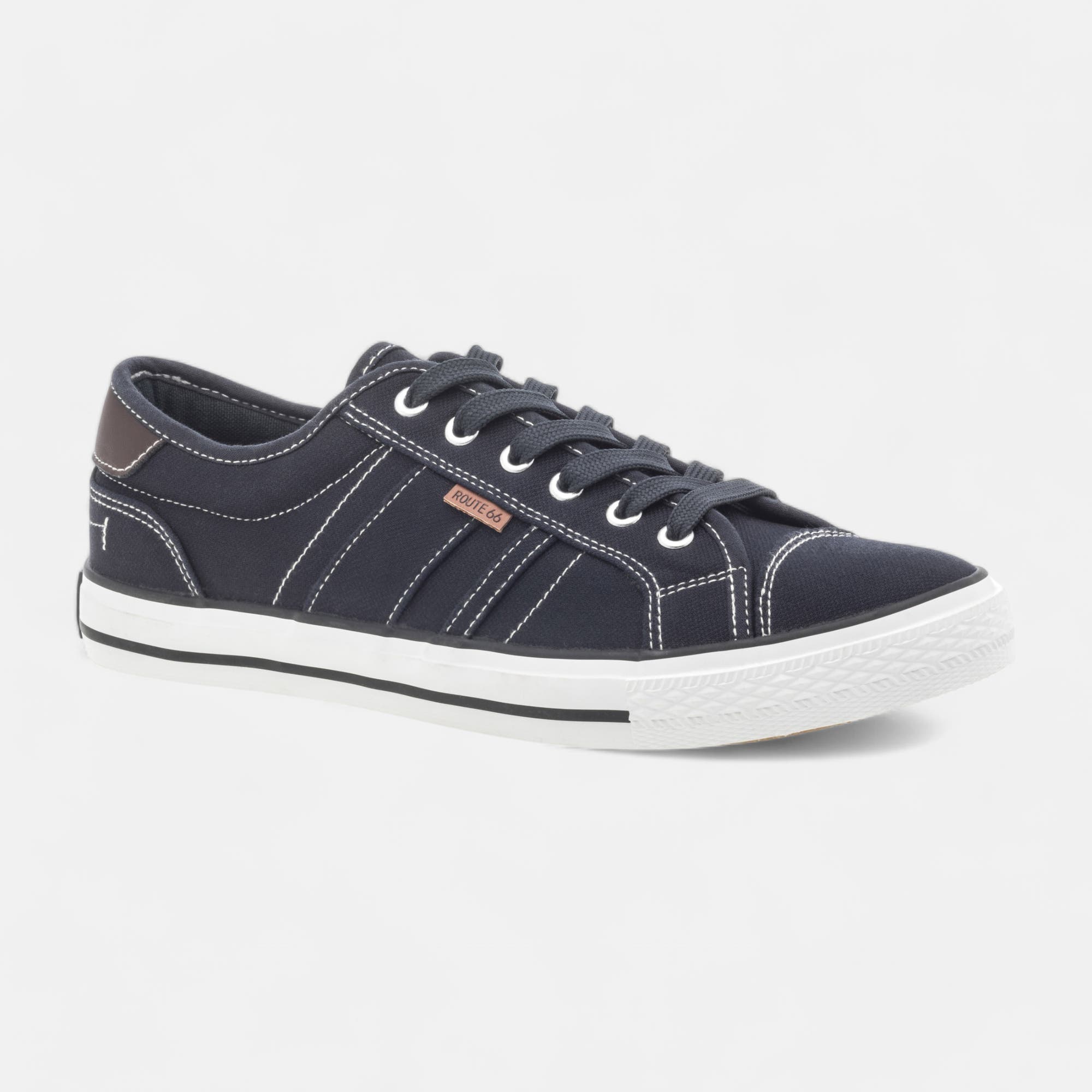 Baskets en toile Homme bleu marine