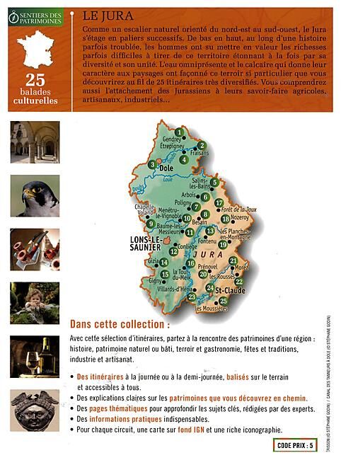 FFRP - SP03 SENTIERS DES PATRIMOINES DU JURA FFRP