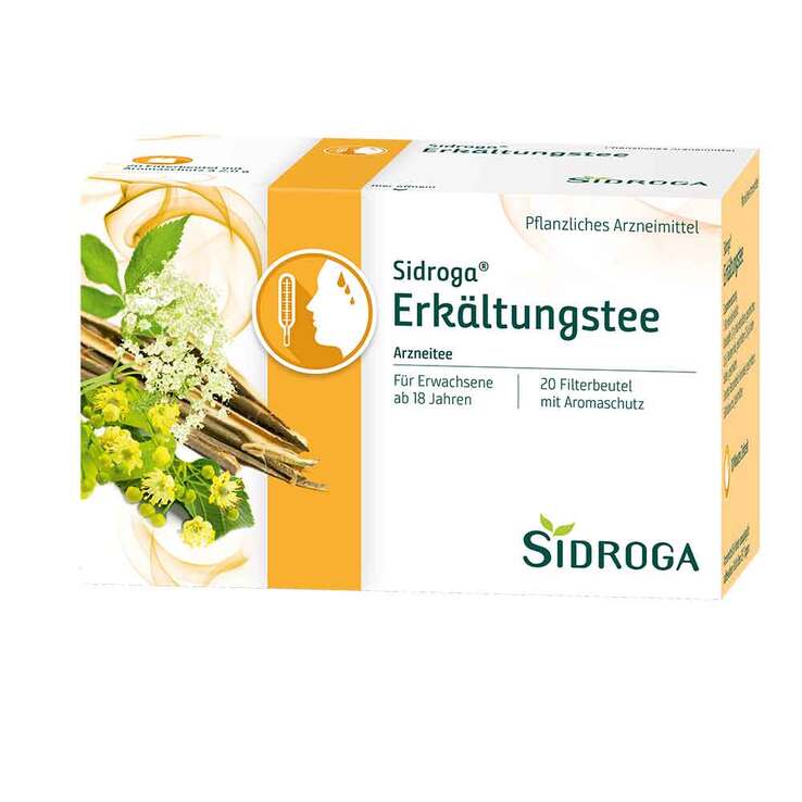 Sidroga Erkältungstee Filterbeutel, 20X2.0 g