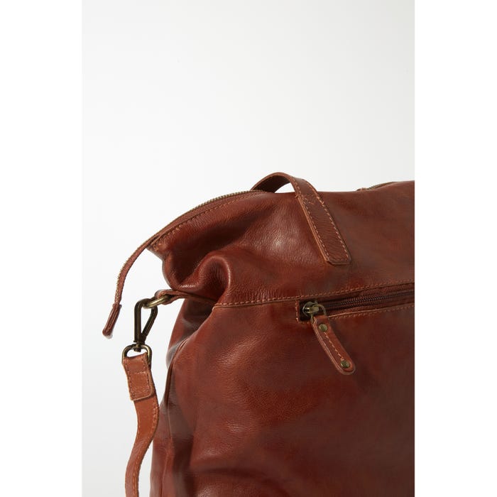 Veritas-Shopper gewassen leder