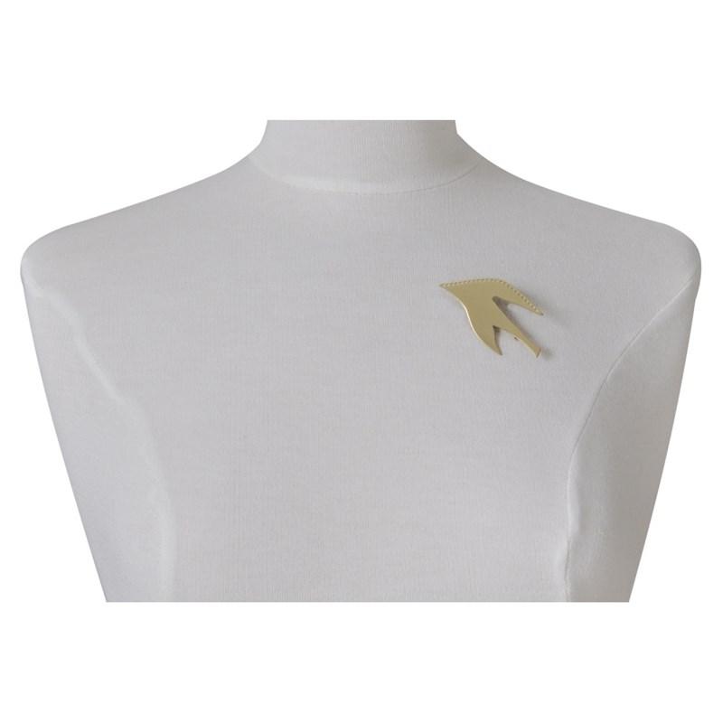 Broche Laiton Forme d'Oiseau