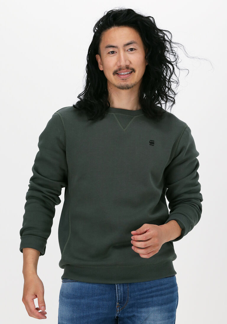 G-STAR RAW groene g-star raw sweater c235 - pacior sweat r