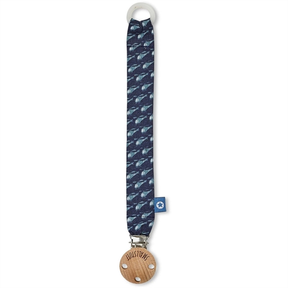 Vævet Suttesnor Navy - Smallstuff → Luksusbaby.dk
