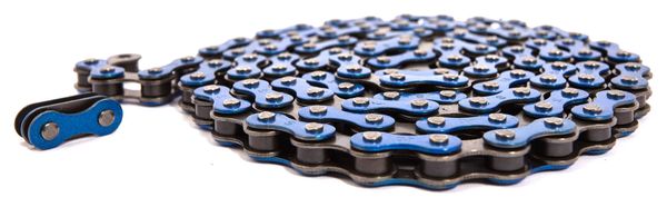 BMX CHAINE BLEU 1/2 x1/8  ACIER KHEBIKES