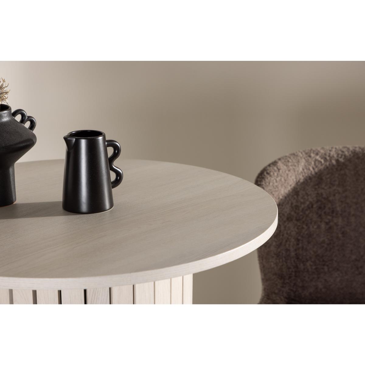 Svea - Niko ronde bartafel - Ã¸70 cm - whitewash