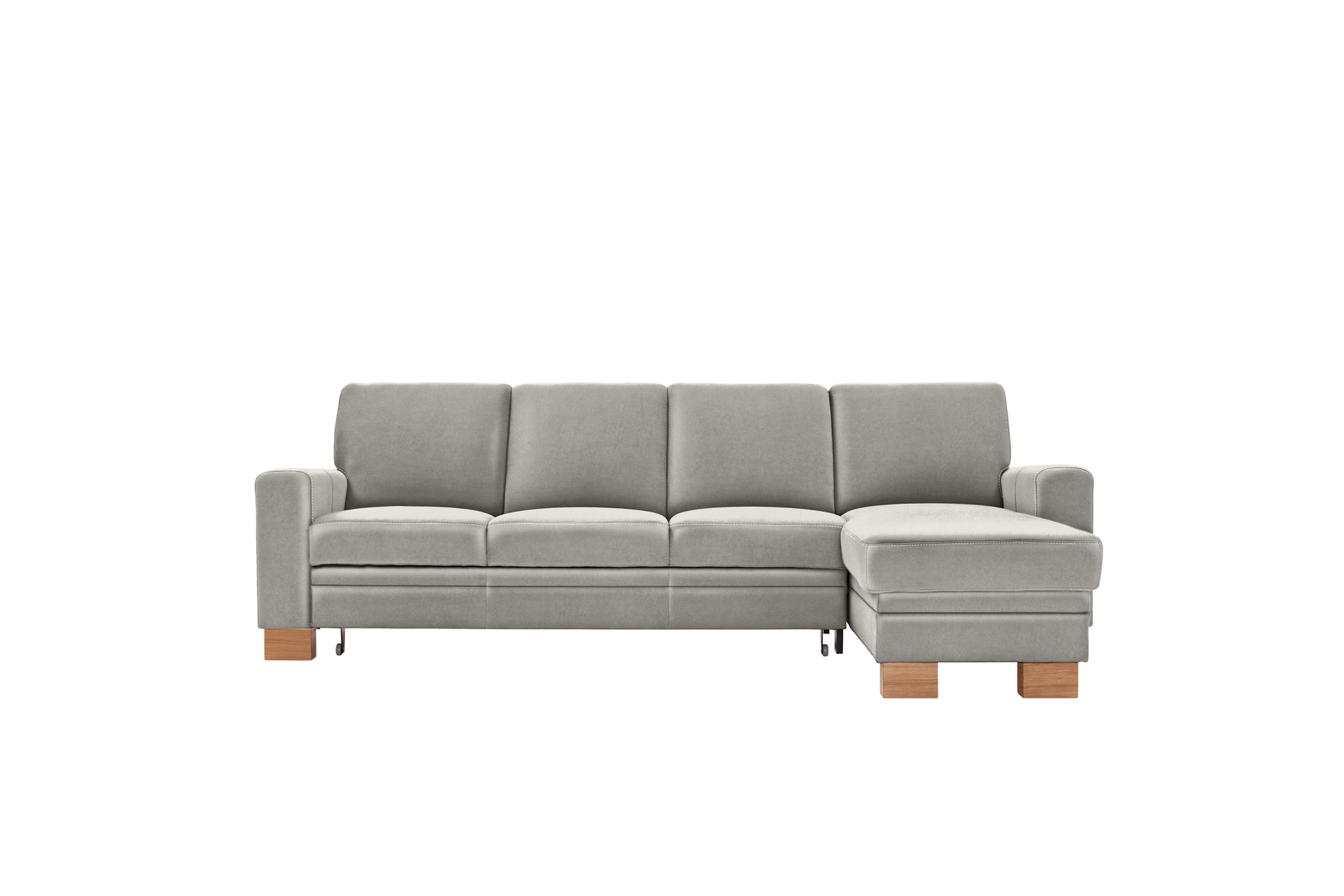 polsterpower Ecksofa - Saddle alu - Basismodell - Recamiere rechts