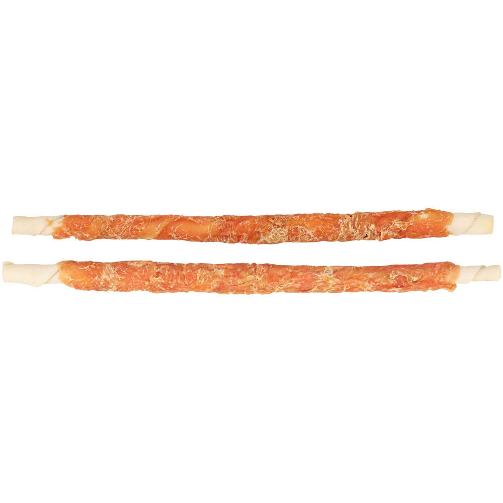 Welkoop - Kauwstaaf Twist - Extra Kipsmaak - 2 Stuks - Kip - L
