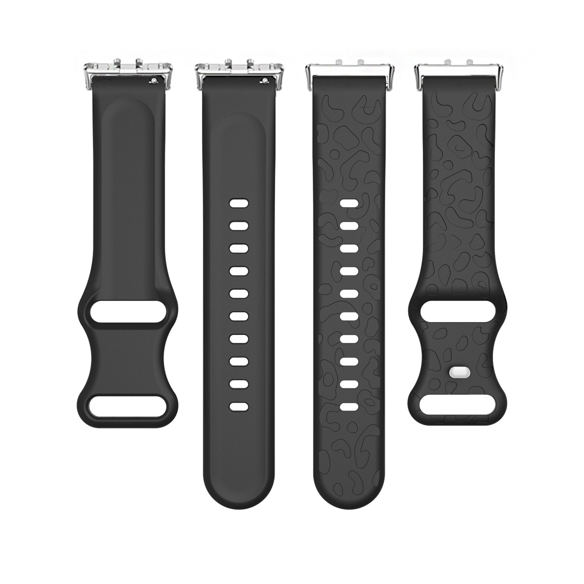 Silikonstropp for Samsung Galaxy Fit3 Sort