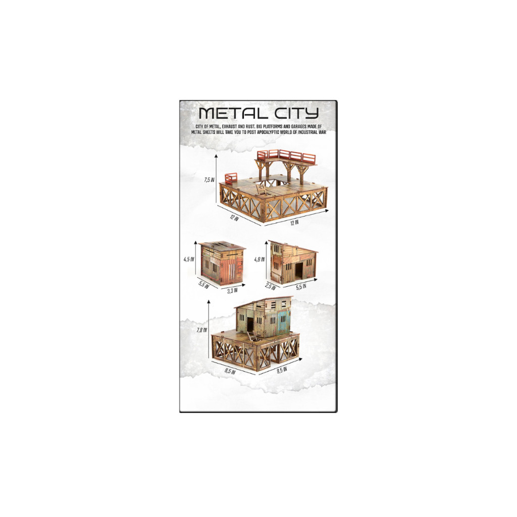Décors Poland Games - Metal City