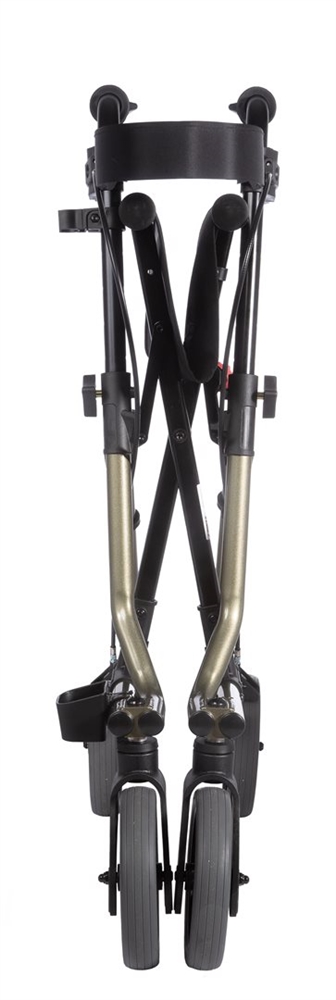 Dietz Rollator Taima M C1 mit Stockhalter Rückenlehne grün metallic 1 Stk