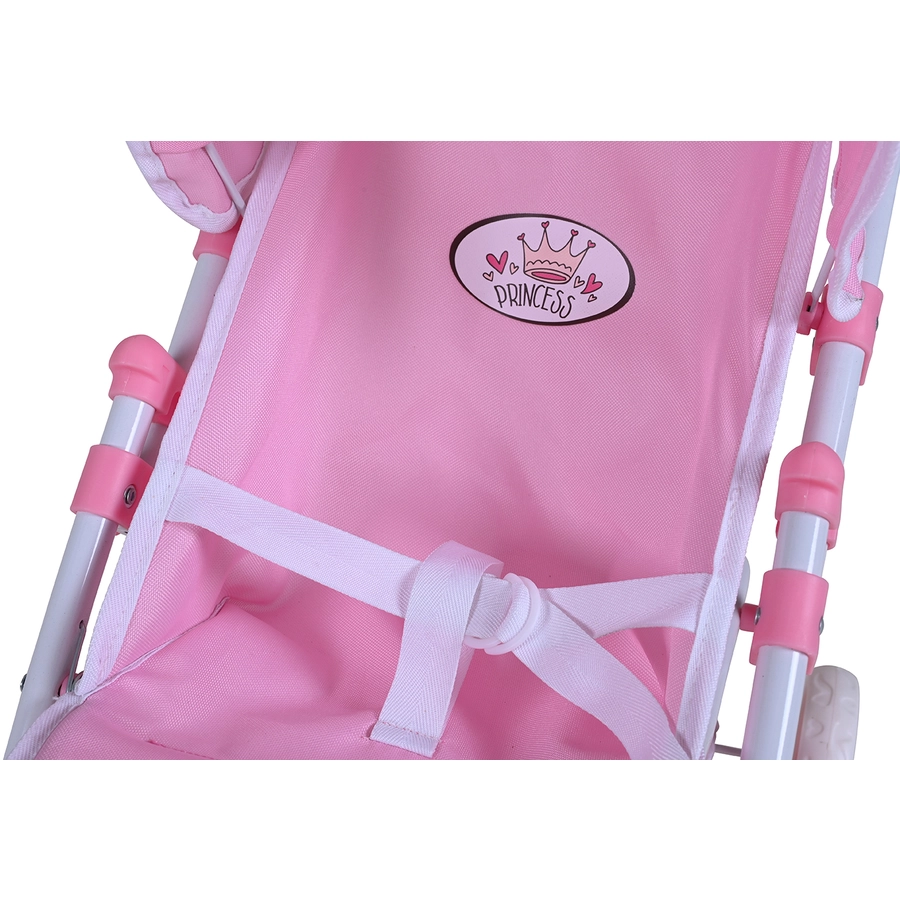 knorr toys® Puppenbuggy Liba - princess white rose