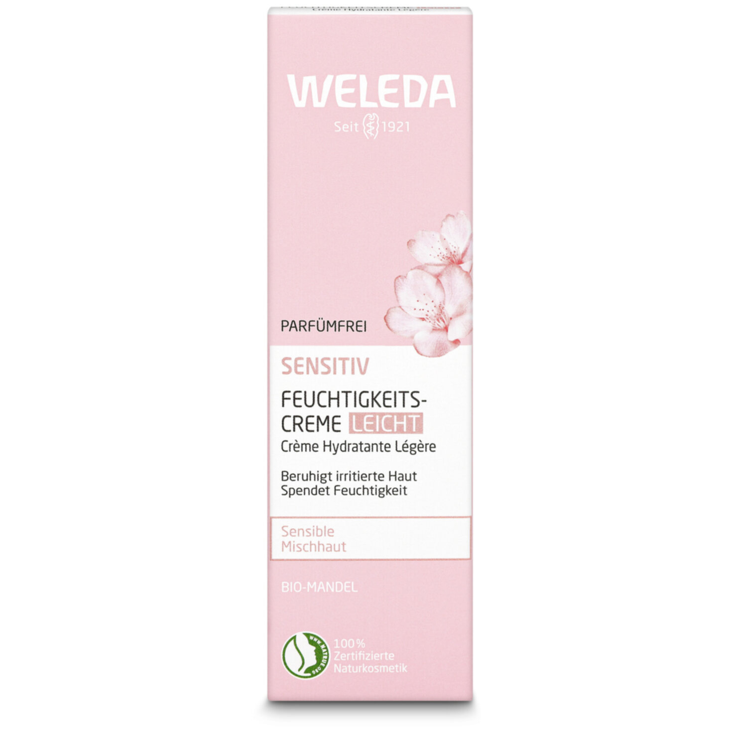 Weleda Sensitiv Feuchtigkeitscreme Leicht Mandel
